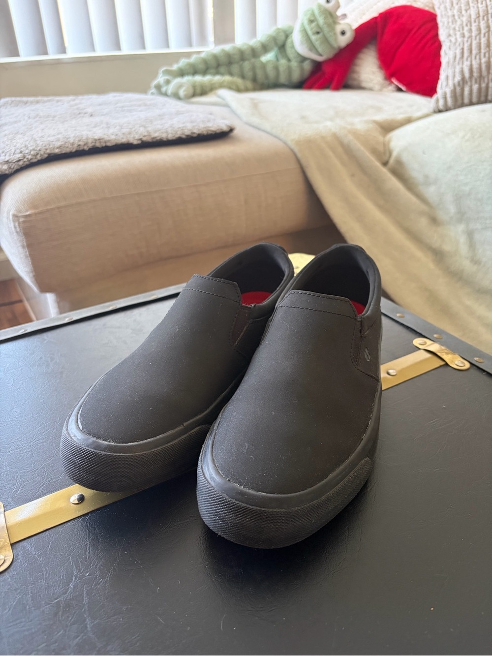 Shoes for Crews Ollie II - Leather Black Non-slip shoes